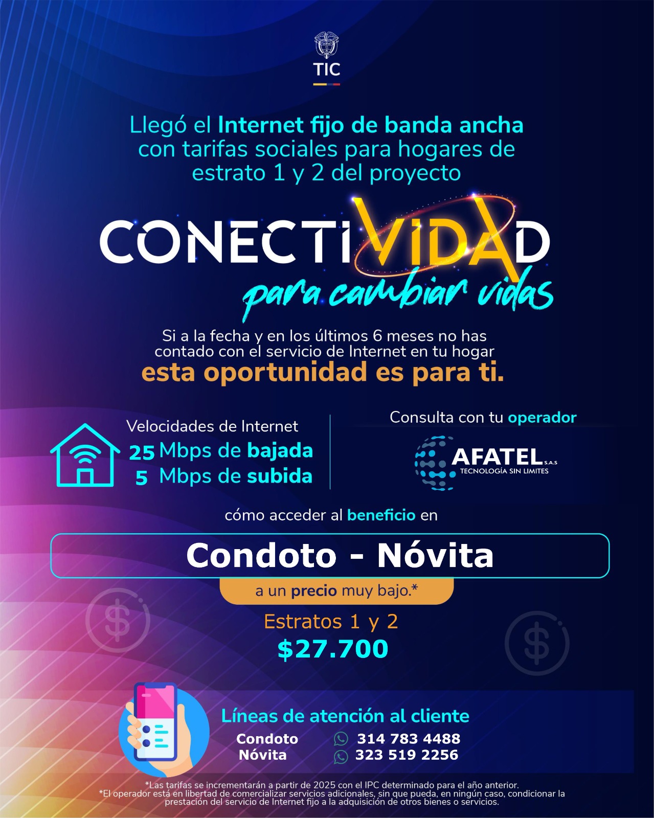 Proyecto ConectiVIDA para cambiar vidas en Condoto y Nóvita